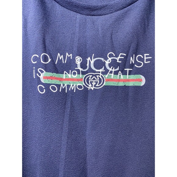 Common sense is not that common, ZARA, Woman, Med., Navy, Pullover, Long-sleeves - Picture 11 of 14